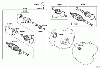 FRONT DRIVE SHAFT 3